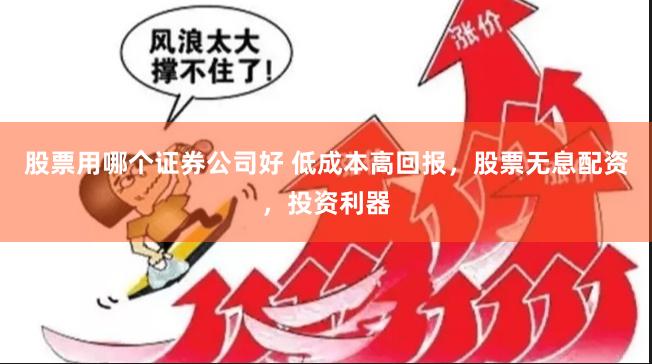 股票用哪个证券公司好 低成本高回报，股票无息配资，投资利器